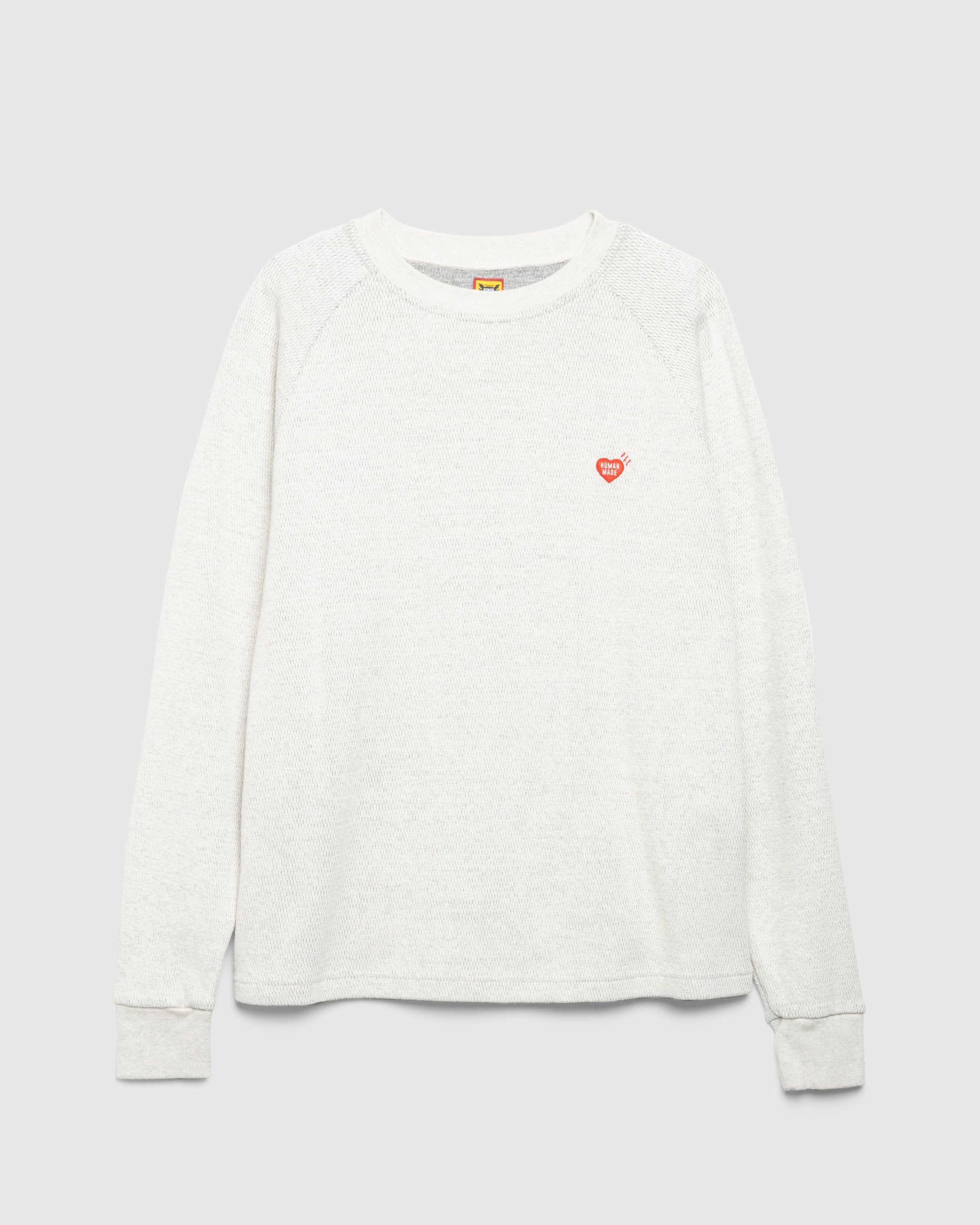 Human Made Thermal Long Sleeve T Shirt White Highsnobiety Shop